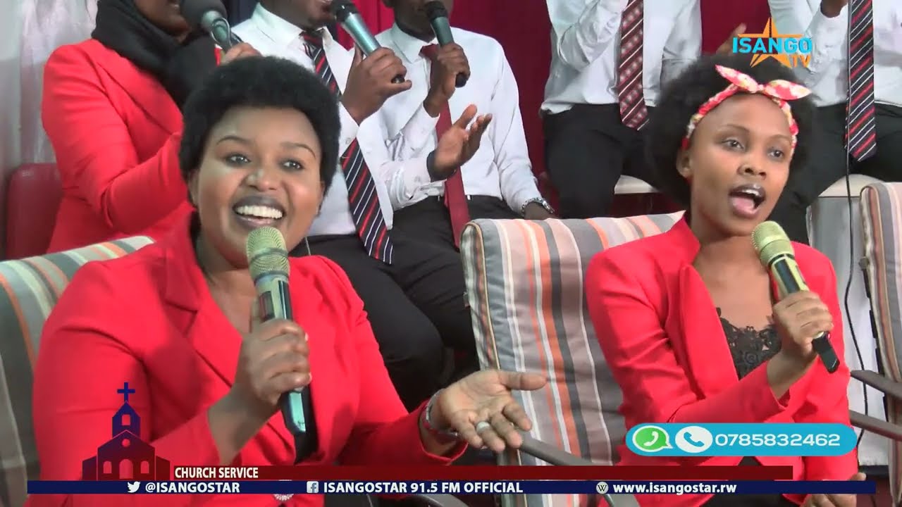 KUGANA YESU FAMILY CHOIR LIVE PERFORMANCE IN CHURCH SERVIVE AT ISANGO STAR TV