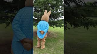 Mascot Costume Of Easter Bunny