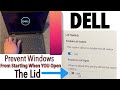 {DELL} How To Power OFF / ON  Lid Open | Cómo habilitar o deshabilitar la tapa abierta eléctrica