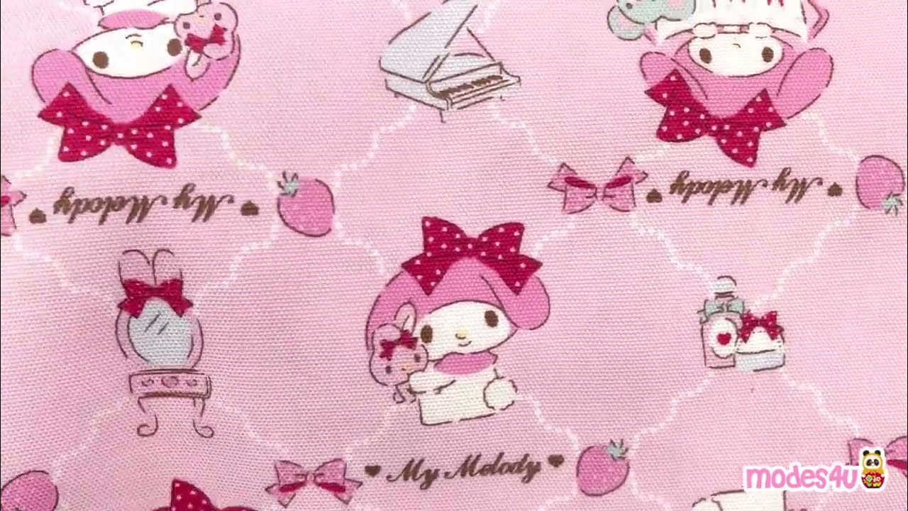 My Melody 下敷き A4サイズ 花柄 Japan Sanrio B5 File - My Melody | Kawaii Limited