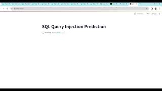 SQL injection prediction using machine learning