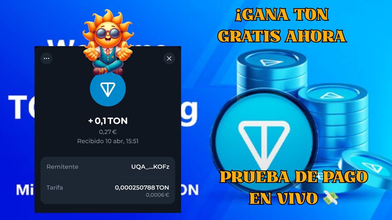 💸 ¡Retiro REAL en TON Miner App! Comprobado, sin inversión y directo a tu billetera