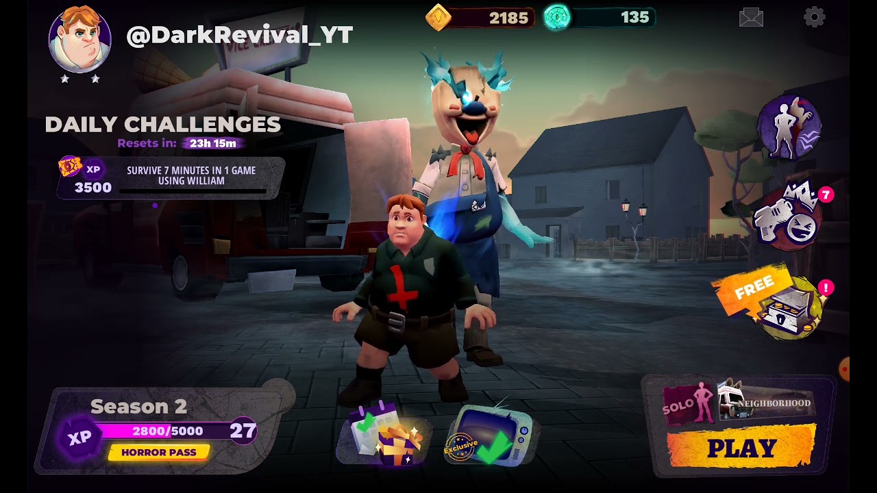 Unlocking the HORROR BRAWL SEASON 2 HORROR PASS