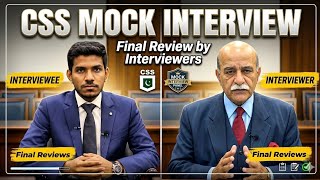 CSS Mock Interview 2026 | Final Review by Interview Panel | Real CSS Interview Experience
