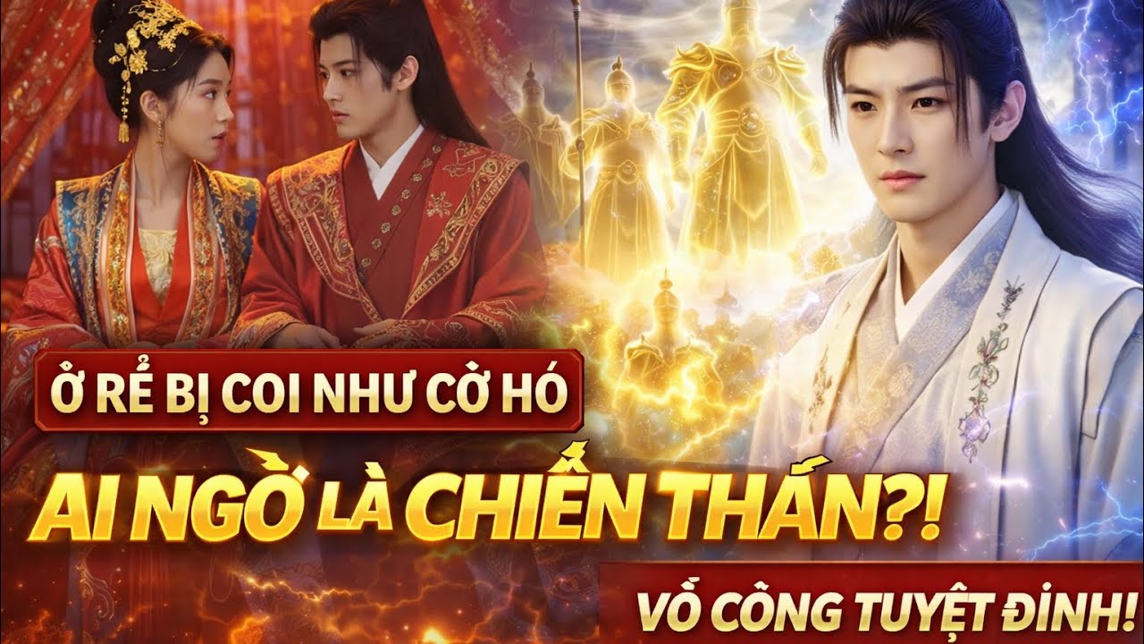 Chàng Trai Xuyên Không Ở Rể Bị Coi Như Cờ Hó, Ai Ngờ Là Chiến Thần Võ Công