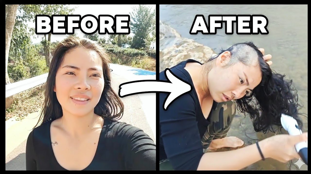 Gorgeous Girl’s Headshave Journey 🪒💇‍♀️ | Headshave Transformation