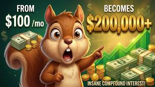 Famous Compound Interest Explained | How $100 a Month Becomes $200K Wealth