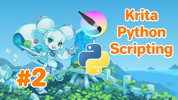 Krita Python Scripting Tutorial #2 - Python Plugins