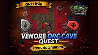 DURA ONLINE - VENORE ORC CAVE QUEST | Old Tibia #tibiadura #tibia
