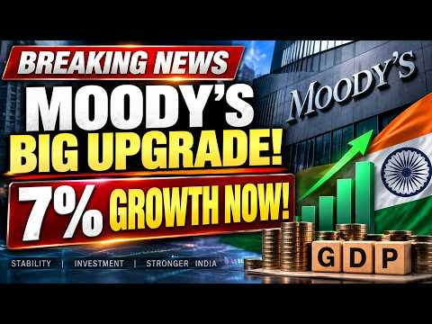 Moody’s Raises India FY27 Growth Forecast To 7% From 6% | BIG India Growth Boost | Business News