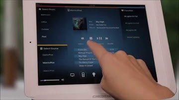 Crestron smart home automation control systems