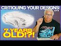 Critiquing YOUR Designs! 7 YEAR OLD GENIUS &amp; A Masterclass In Wheel Perspective! Ep.9