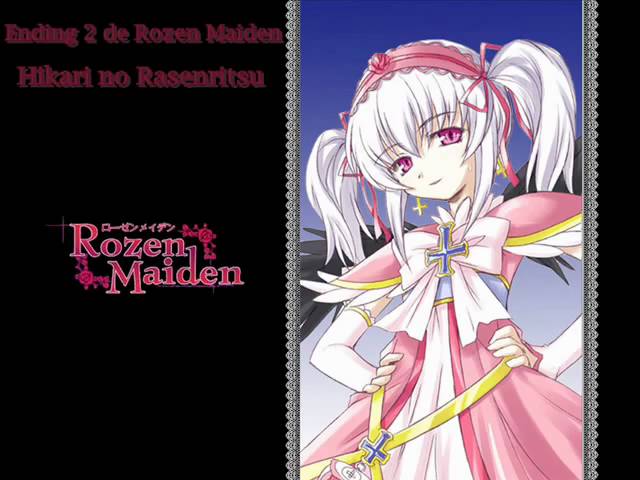 Rozen Maiden Traumend ending full - Hikari no Rasenritsu por kukui acordes