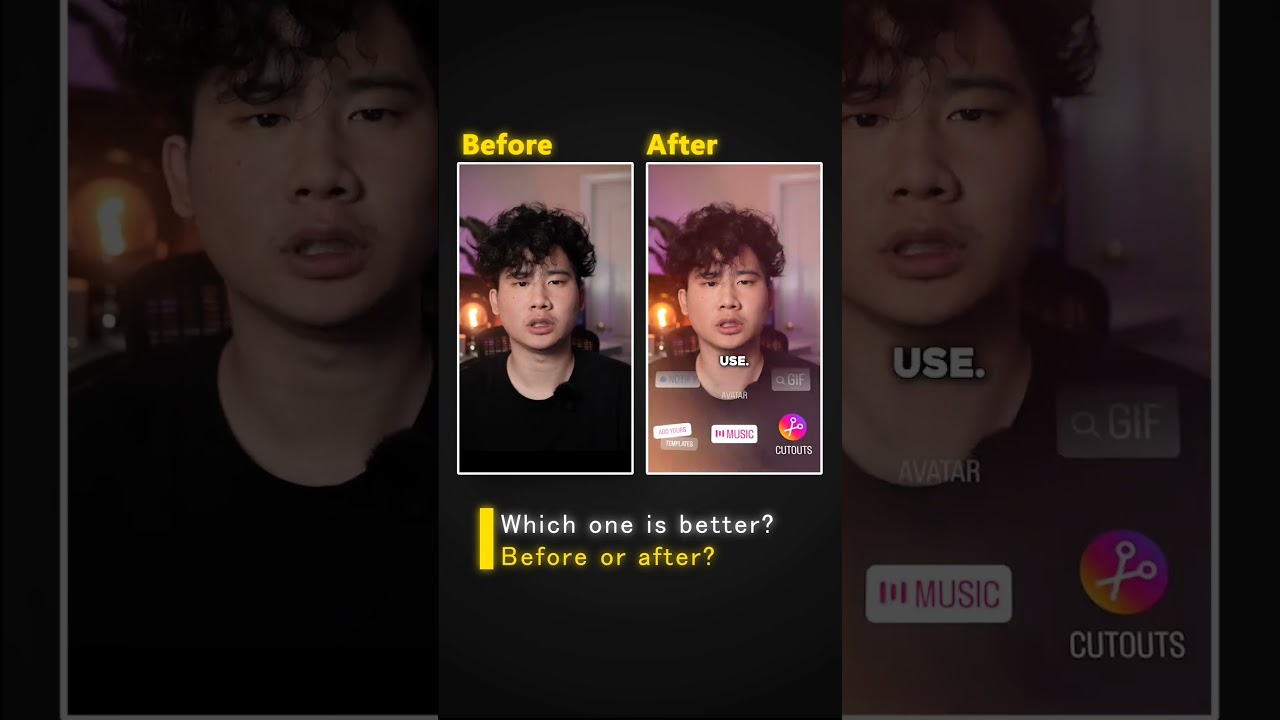 Before vs After [2] #money#business #investing #crypto #roblox #entrepreneur #podcast #videoediting