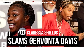 Claressa Shields BLASTS Gervonta Davis Over Ryan Garcia Failed Test Comments