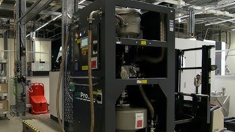 Additive manufacturing powder handling and sieving at MTC - Russell AMPro® Sieve Statio