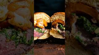 Burger Surf and Turf