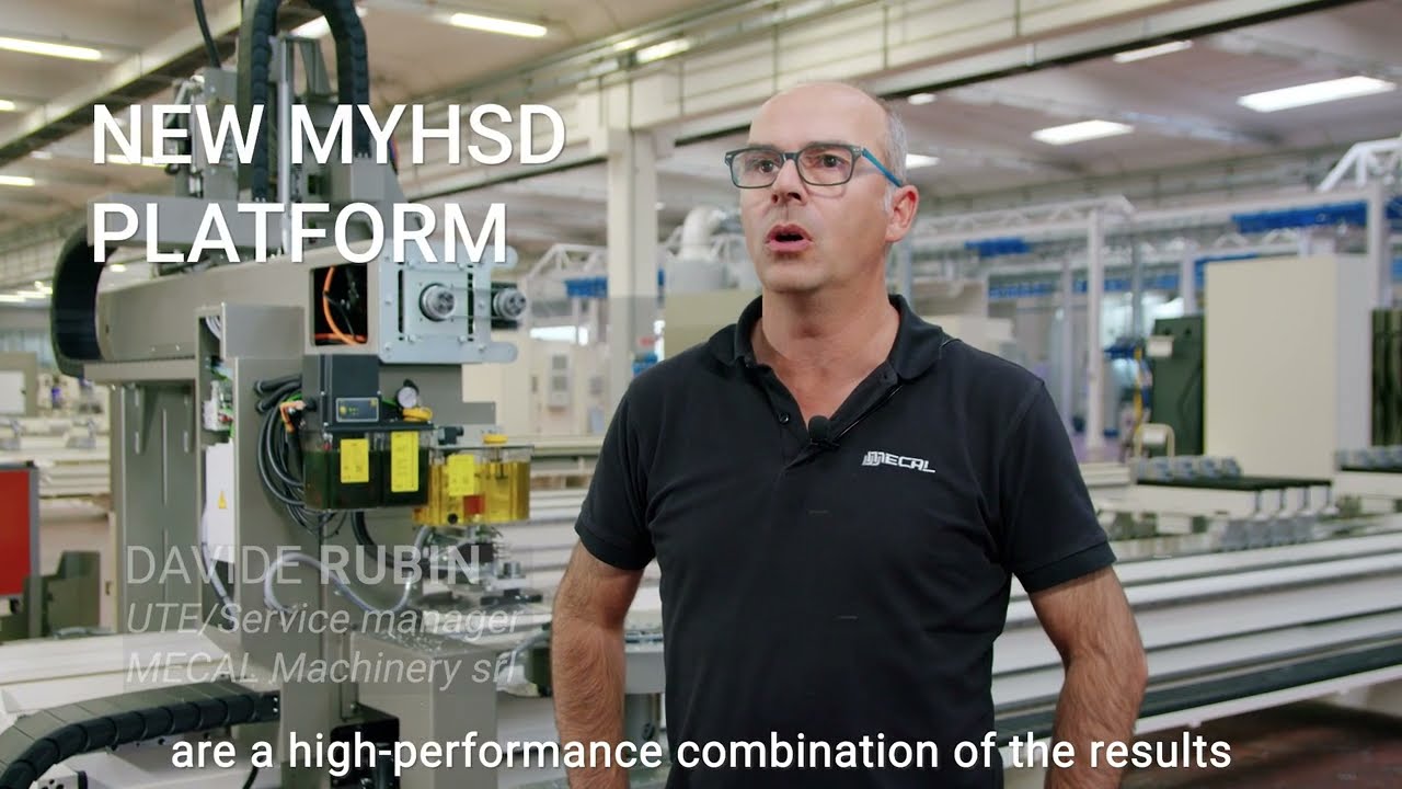 ES951 & MyHSD, high performance and real time monitoring: Mecal Machinery e Oddicini