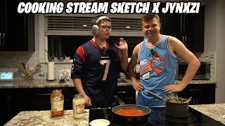 Sketch & Jynxzi Cook On Stream! & WINGSTOP MUKBANG!