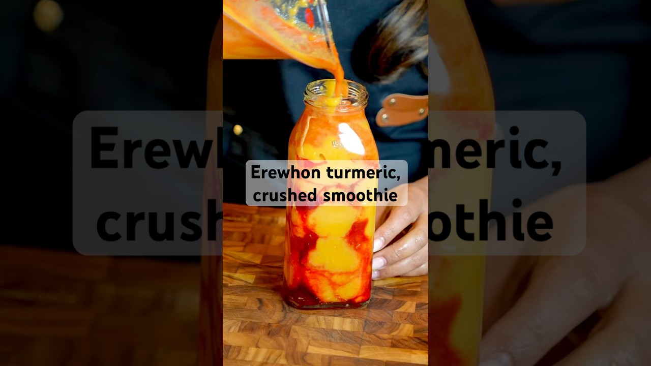 Смузи с куркумой и экстрактом Эревона 