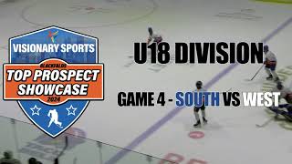 U18 - Game 4 - South (blue) vs West (white)