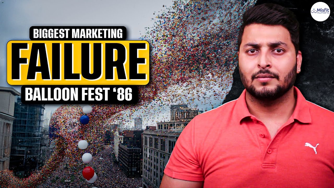 Biggest Marketing Failure The Balloonfest '86 | Misfit Humans #history #facts