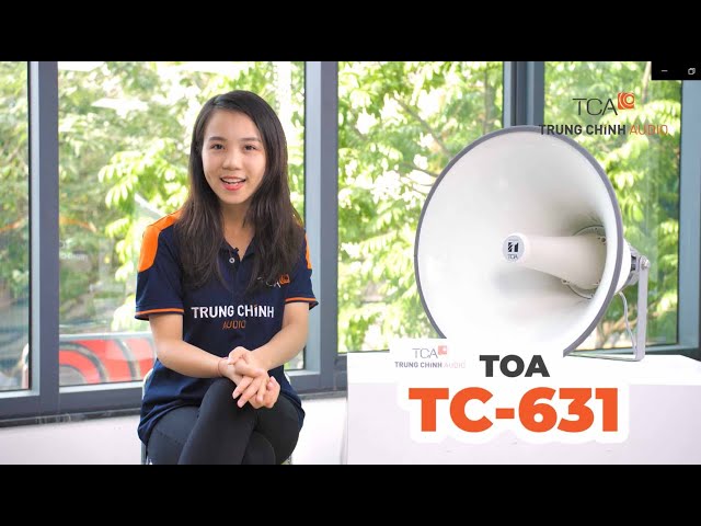 Loa Toa TC-631 - Loa Nén TOA | Trung Chính Audio