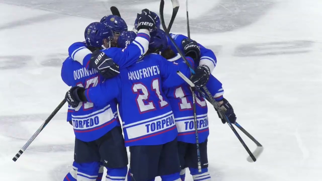 Видеообзор матча MHK Torpedo - MHK Barys 4-5, игра №335 Jastar Hokei Ligasy 2025/2026