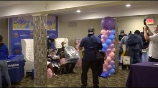 NYPD hosts baby shower for new parents