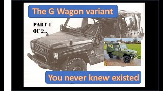 Mercedes Benz G Wagon version you haven't heard of. We review this licence built version. Peugeot P4