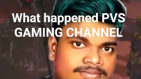 WHY PVS GAMING CHANNEL BANNED