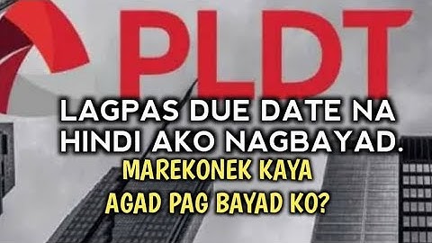 PLDT BARRED MY INTERNET!