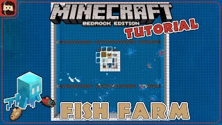 NEW Fish Farm Design EASIER & FASTER in Minecraft Bedrock 1.19