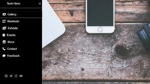 Create a Sidebar Menu using HTML & CSS | Vertical Navigation Bar Design (2025) #shorts  #sidebar