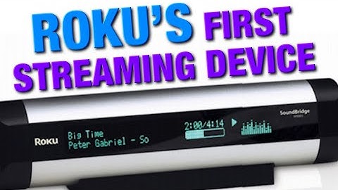 Retro Audio Streamer: Roku Soundbridge
