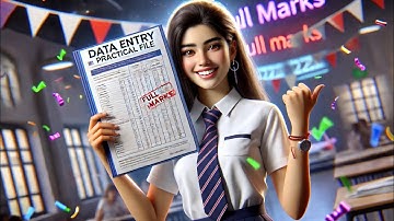 10th Class Data Entry Practical File | NIOS & RSOS | English Medium