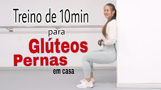 Melhor Treino De Pernas E Glúteos Em Casa Em 10 Min