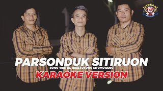 SP2 VOICE - PARSONDUK SITIRUON - KARAOKE ORIGINAL - GIDEON MUSIC PRODUCTION 2022
