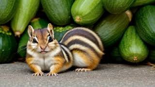 half chipmunk half cucumber aka cucumber chipmunk