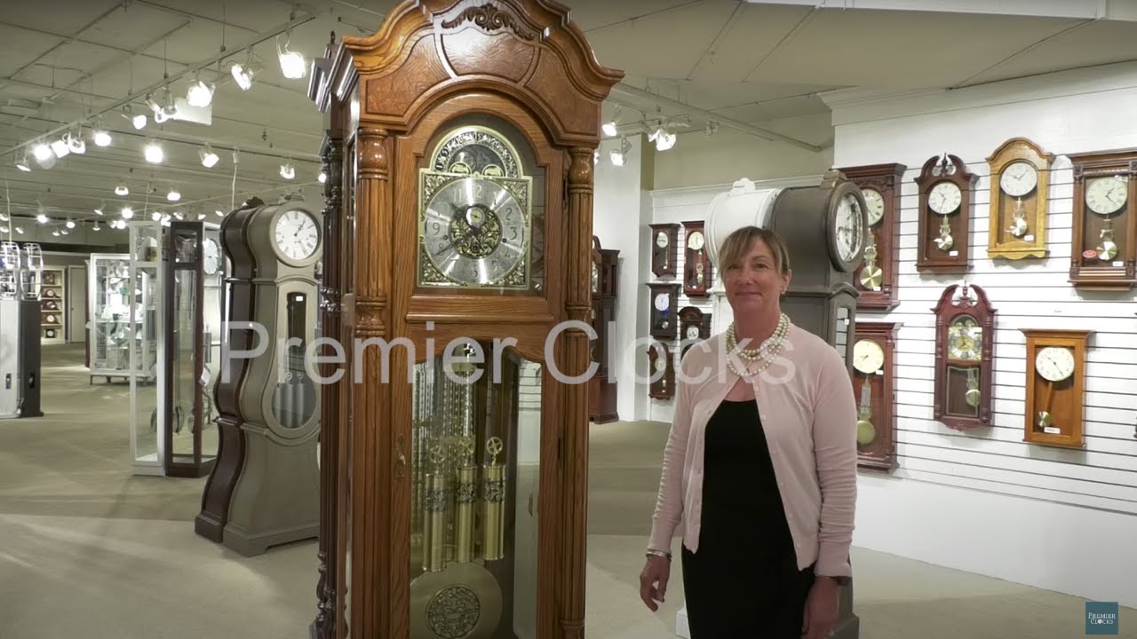 Why is this Howard Miller grandfather clock unique?