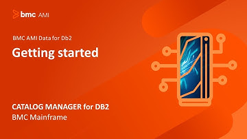 CATALOG MANAGER for DB2 - Getting started