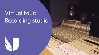 Virtual tour: London College of Music recording studio
