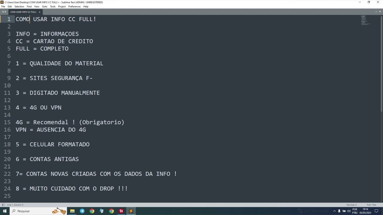 ✔️ COMO USAR INFO CC FULL DADOS ! 2025 By John Wiick  AULA 💻