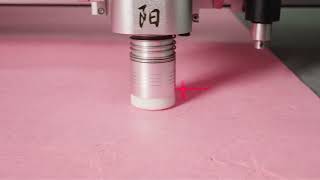 Fully Automatic Felt Pad Vibrating Knife Cutting Machine