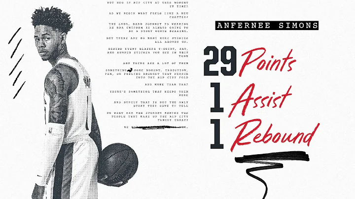 Anfernee Simons Highlights | 29 PTS | Trail Blazers vs Jazz | NBA Preseason - DayDayNews