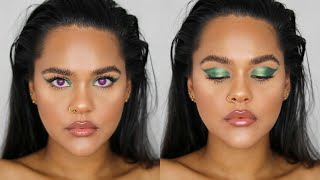 EMERALD GREEN YENNEFER OF VENGERBEG INSPIRED MAKEUP TUTORIAL | Cantara Farouk screenshot 1