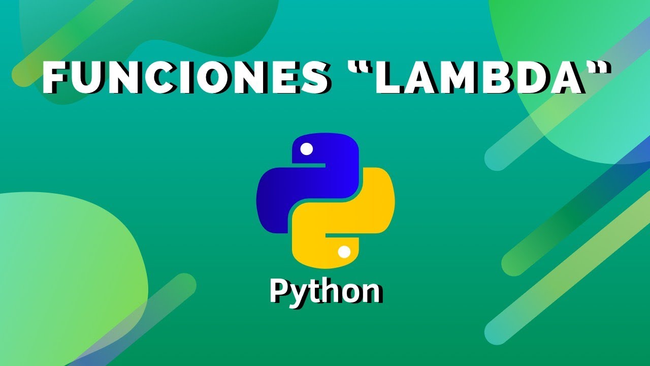 Funciones Lambda en Python - YouTube