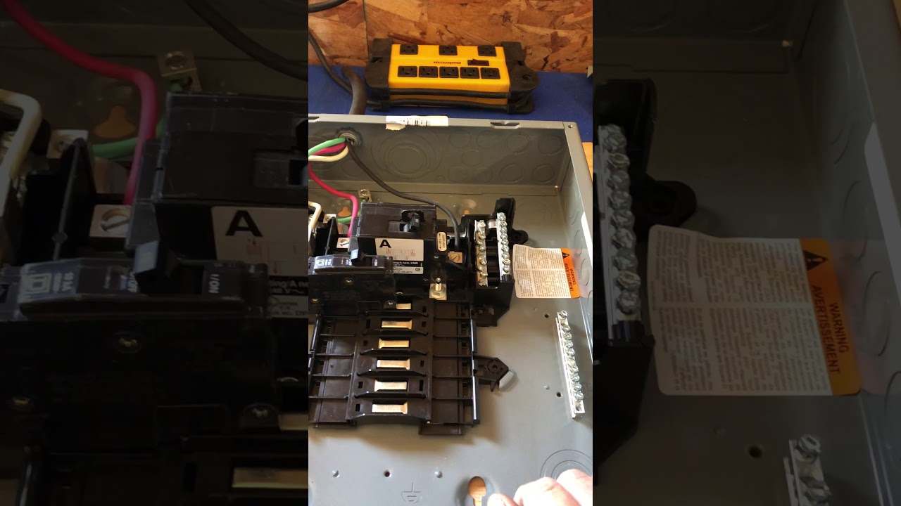 Panneau de distribution électrique