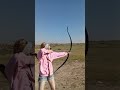Wife Shoots Bow First Time #archery #wifeandhusbandrelationship #wifearchery #spouses