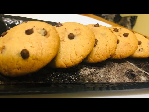 Chocolate Chip Cookies | Eggless and Without Oven | Easy Cookies Recipe